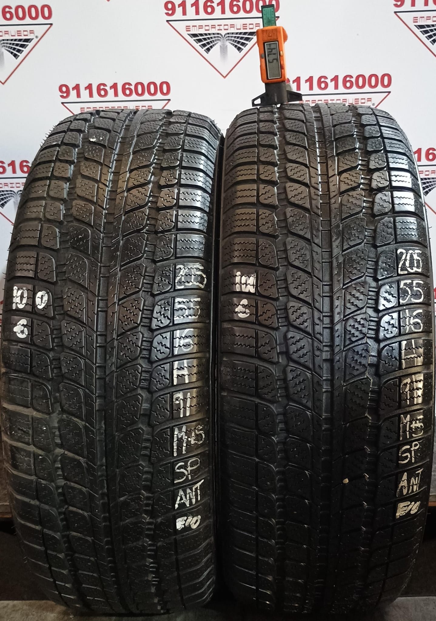 WANLI  USADO ECONOMICO M+S 205/55 R16 91 H